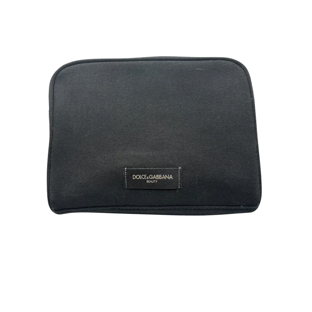 Dolce & Gabbana Beauty Makeup Cosmetic Bag Travel Pouch‎ Black